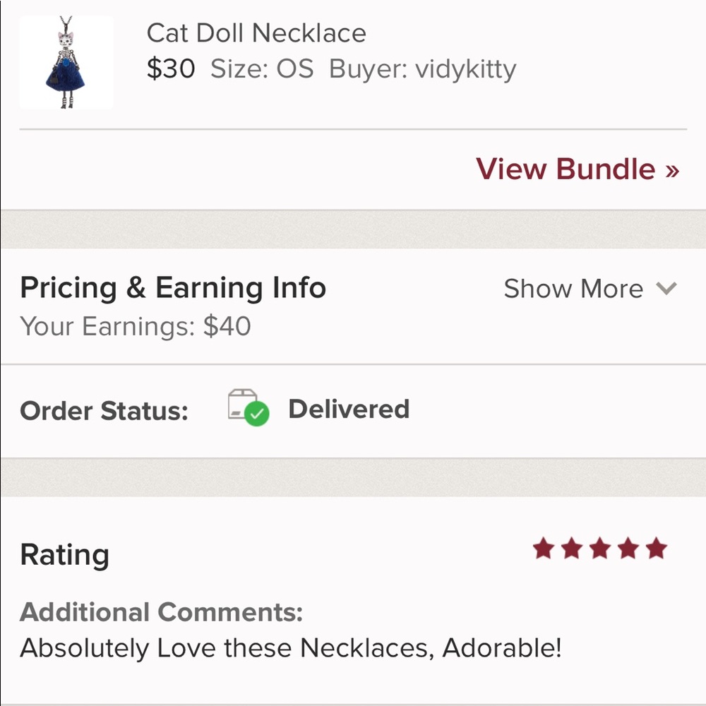 Cat Necklace - Picture 5 of 5